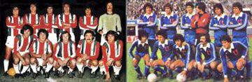 15-11-1980: U.de Chile 2 - Palestino 0 . Partido que abrió la jornada doble de aquel día en el Nacional. El público presente fue de 74.529 espectadores.
