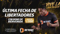Betano consolida las cuotas por la última fecha de la Copa Libertadores