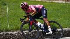 Egan Bernal en el Giro de Italia