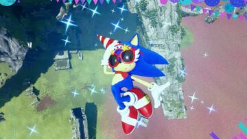 Sonic Frontiers actualización gratis cumpleaños erizo azul