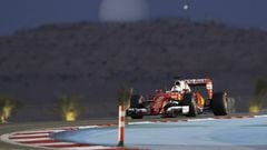 Vettel's Bahrain bid goes up in smoke