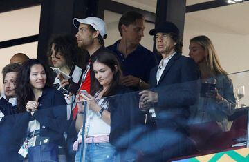Mick Jagger, cantante de los Rollings Stones, en el estadio Luzhniki.