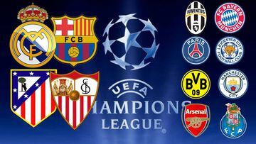 Champions: las opciones de clasificación en los 8 grupos