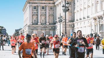 La Maratón de Madrid se supera con su paso por Sol