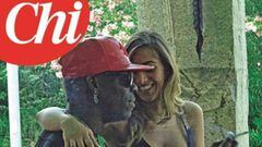 Mario Balotelli con su nueva novia, Serena