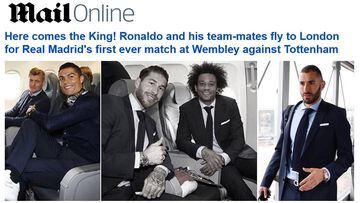 Daily Mail: "Viene el Rey"