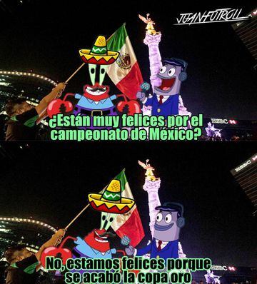 Los memes se desbordan con el título de México en Copa Oro