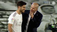 Sale a la luz lo que Zidane le dijo a Asensio antes de volver a pisar el césped