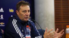 El entrenador de Universidad de Chile Frank Kudelka 