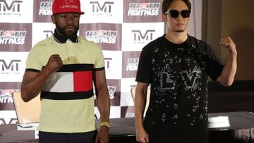 Undefeated boxing legend Floyd Mayweather will return to the ring and participate in an exhibition match against MMA fighter Mijuru Asakura on Sunday.
