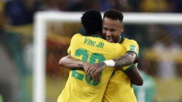 Vinicius y Neymar.