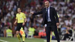Zinedine Zidane se va dichoso tras el baile al Barcelona