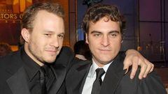 Joaquin Phoenix rinde tributo a a Heath Ledger en los SAG Awards
