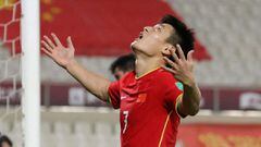 Wu Lei, jugador del Espanyol y de China.