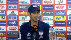 Arturo Reyes atendió a los medios de comunicación luego del empate ante Nacional.