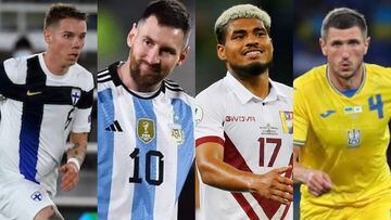 Messi encabeza a los internacionales de Inter Miami