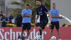Messi quiere extender su récord positivo ante Uruguay