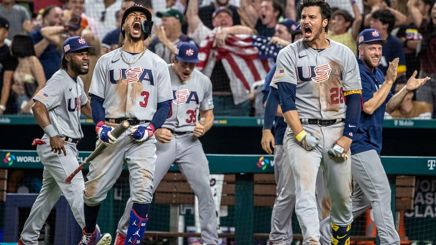 USA come from behind to advance to semi final in WBC USA vs Venezuela