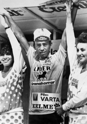 Un histórico. Fue segundo en la Vuelta a España en 1989 y tercero en el Tour de Francia en 1988.