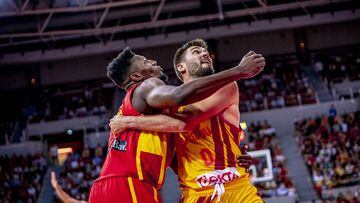 España - Macedonia, Ventanas FIBA: resumen y resultado (80-44)