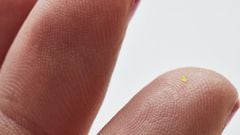 El colectivo MSCHF ha presentado el bolso más pequeño del mundo: una versión microscópica del modelo OnTheGo de Louis Vuitton.