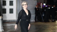 Meryl Streep sale de la entrega de los ‘Premios Princesa de Asturias 2023', a 20 de octubre de 2023, en Oviedo (España).
PREMIOS;PRINCESA DE ASTURIAS;REYES;FAMOSOS;CASA REAL
Raúl Terrel / Europa Press
20/10/2023