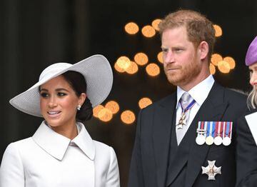 Prince Harry and Meghan Markle join Platinum Jubilee celebrations