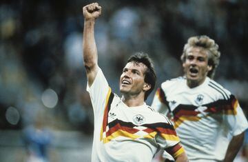  West Germany won the 1990 World Cup in this iconic Adidas design.
