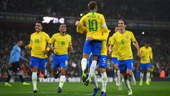 Brasil - Camer&uacute;n: horarios, c&oacute;mo y d&oacute;nde ver el partido amistoso de fecha FIFA, que se jugar&aacute; este martes 20 de noviembre en Milton Keynes (Inglaterra).