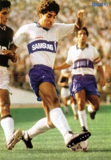 Sergio Vázquez: El defensa argentino, apodado 'Charly', fue finalista con la UC en Copa Libertadores 1993.