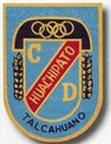 El escudo del Club Deportivo Huachipato, antes que tomara los colores de la U.S. Steel, la compañía productora de acero más importante de la historia.

