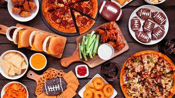 La comida es una de las grandes protagonistas en la jornada del Super Bowl.