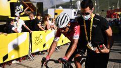 Papá de Nairo Quintana lo defiende por la sanción de la UCI