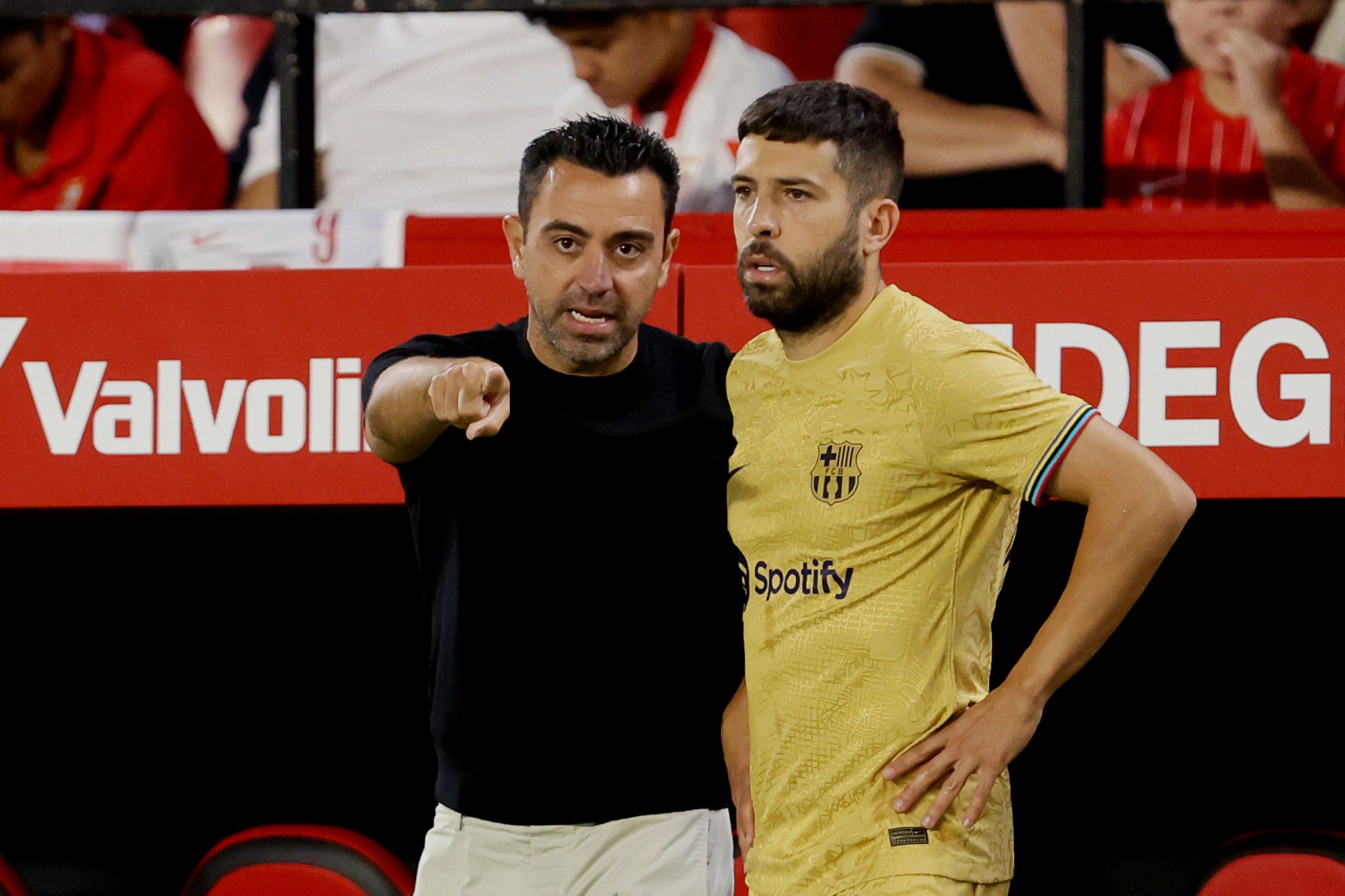 Jordi Alba defiende a Xavi desde Miami