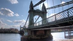 Why the UK has foil-wrapped one of its most iconic bridges