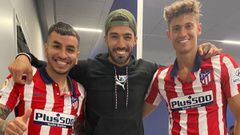 Luis Su&aacute;rez, junto a Correa y Marcos Llorente, goleadores en el Atl&eacute;tico-Eibar.
