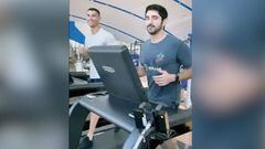 Cristiano Ronaldo spends Xmas eve training with Dubai prince