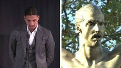 El discurso de Zlatan al recibir su estatua en Suecia