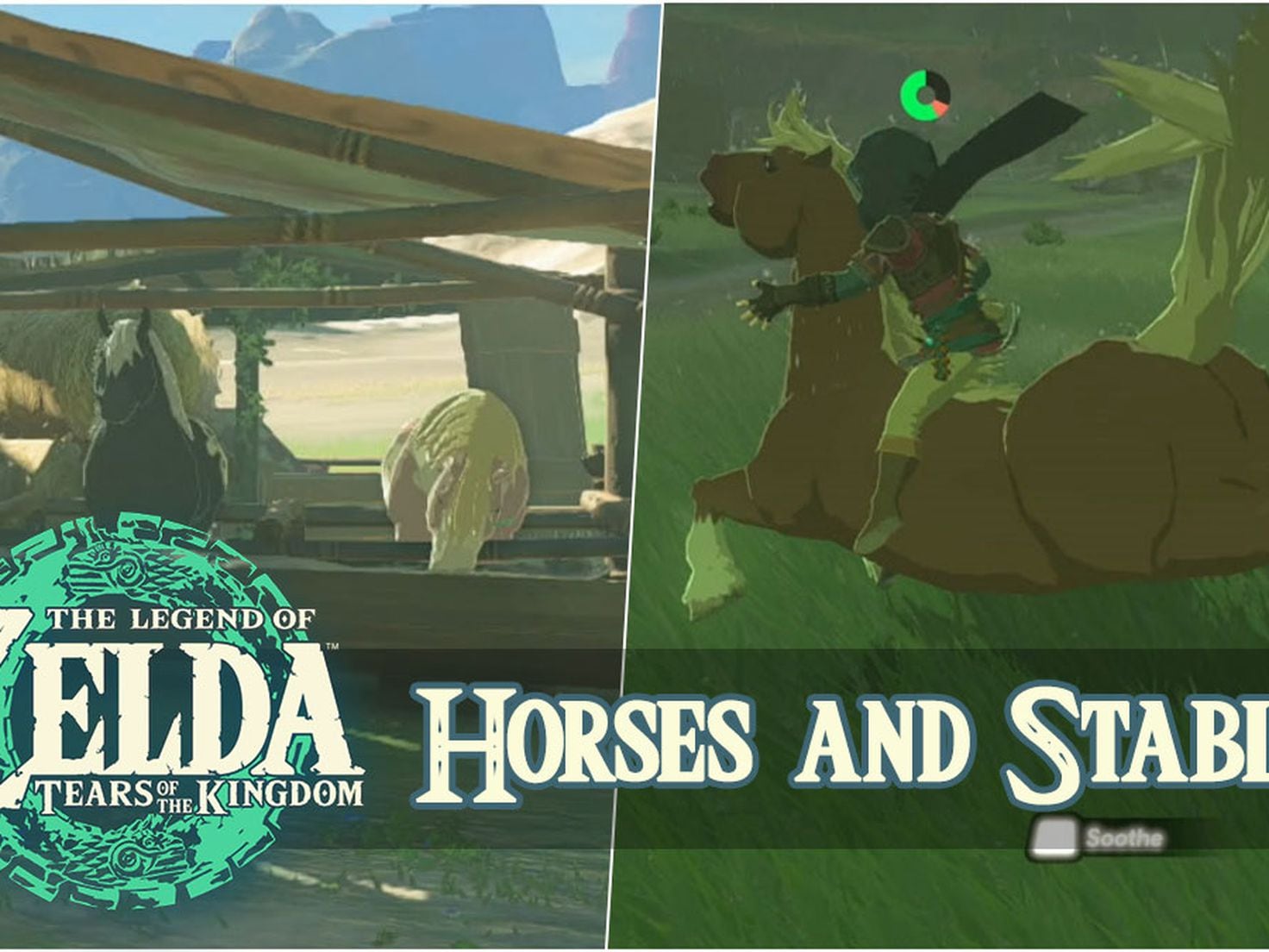 Tears of the Kingdom save w/ special horses [The Legend of Zelda