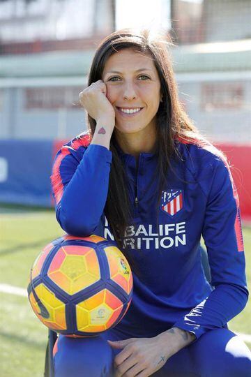 Jenni Hermoso, jugador del Atlético Femenino.