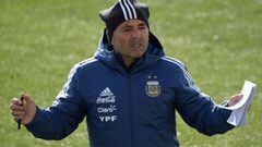 Sampaoli tests his XI against Spain: Messi set to start