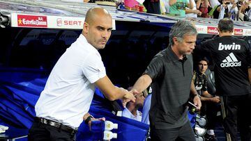 Pep Guardiola and José Mourinho, who fostered a bitter rivalry at Barcelona and Real Madrid, hold the record for most Champions League semi-final appearances.