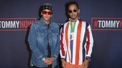 Neymar y su "hermano" Lewis Hamilton, juntos de nuevo en Catar