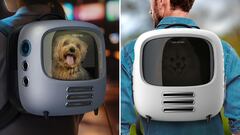 El Pumba 1800 Travel Fan de Cecotec es una mochila transportín apta para perros y gatos.