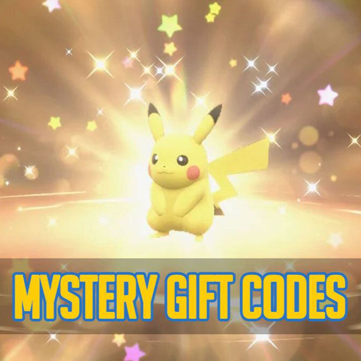 Pokemon deals mystery gift