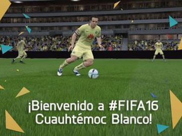 El 'Cuau' aparece en el 11 de veteranos del FIFA 16