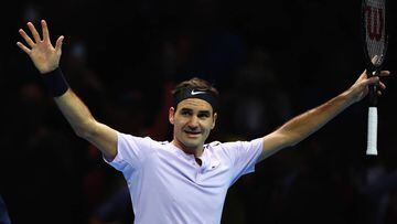 Roger Federer logra su primer triunfo en el Masters de Londres