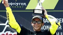 Rossi hails 'one of my best' at sombre Catalonia