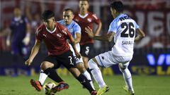 Marcelo D&iacute;az presiona la salida de Independiente.