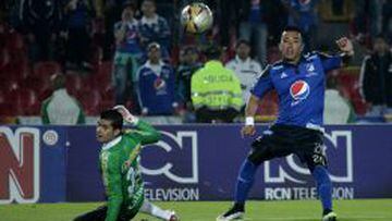 Fernando Uribe lleg&oacute; a cuatro goles en la Liga &Aacute;guila. 